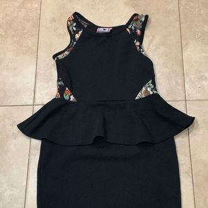 Peplum dress sz 12P